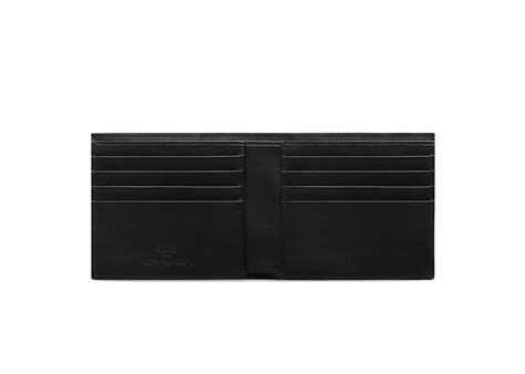 Dior x Sorayama Wallet Calfskin Black in Calfskin 